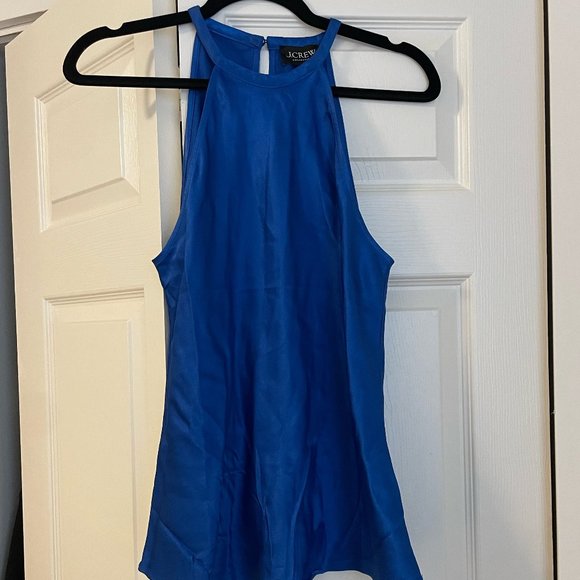 J.Crew Collection Royal Blue Top - - Picture 2 of 5